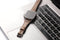 MegaGear Top Grain Leather Apple Watch Band Strap - Replacement Men & Women 42mm - 49mm and 38mm - 41mm, Apple Watch Series 10, Ultra, Ultra2, 9, 8, 7, 6, 5, 4, 3, SE