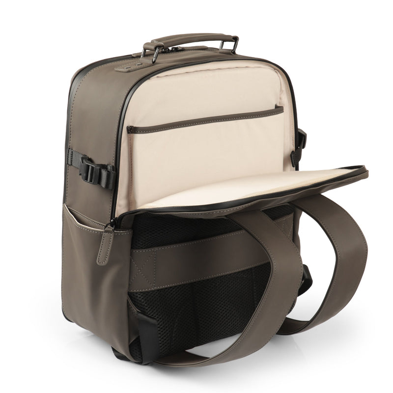 MegaGear Photographer Backpack Leather Camera Bag DSLR Camera, Laptop, Tripod, Lens & Accessories - Stylish Design