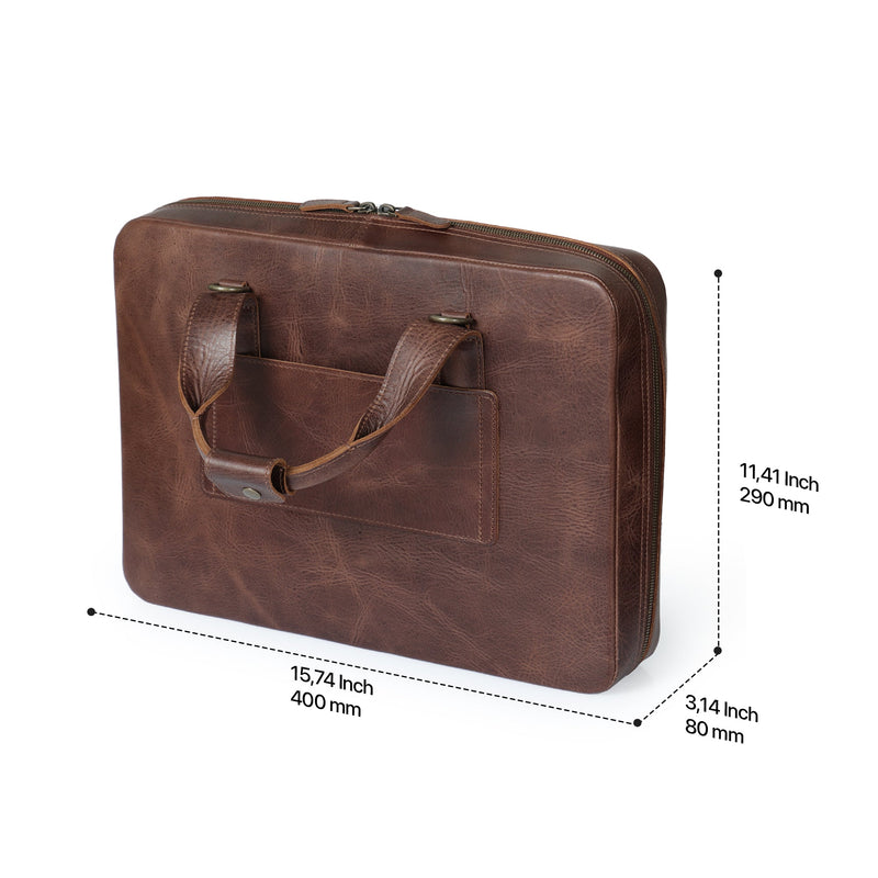 Leather Briefcase Womens Leather Computer Bag Messenger Bag Womens Laptop Briefcase Londo Top Grain Leather
