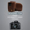 MegaGear Canon EOS Rebel T7 (18-55mm), 2000D (18-55mm) Ever Ready Leather Camera Case and Strap
