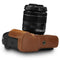 MegaGear Fujifilm X-T3 Ever Ready Top Grain Leather Camera Half Case and Strap