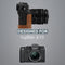 MegaGear Fujifilm X-T3 Ever Ready Top Grain Leather Camera Half Case and Strap