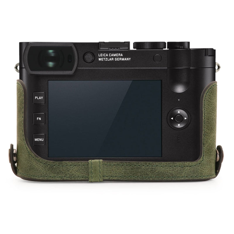 MegaGear Leica Q2 Ever Ready Top Grain Leather Camera Half
