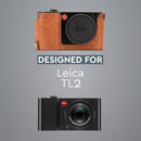 MegaGear Leica TL2, TL Ever Ready Top Grain Leather Camera Half Case