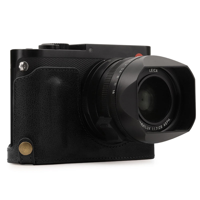 MegaGear Leica Q-P Q (Typ 116) Top Grain Leather Camera Half