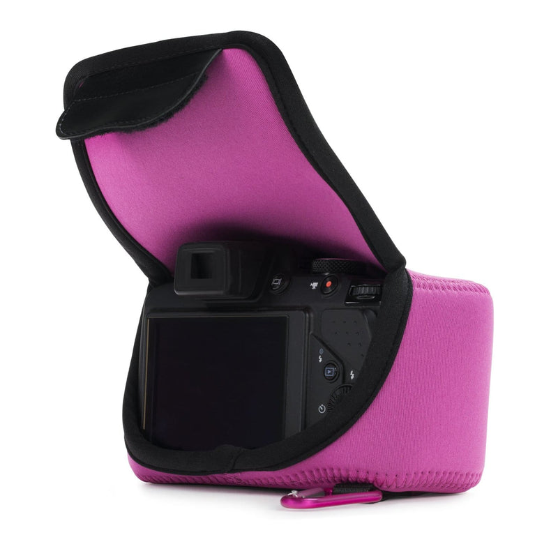 MegaGear Nikon Coolpix L840 Ultra Light Neoprene Camera Case, with Carabiner