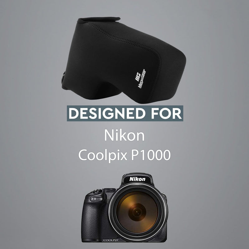 MegaGear Nikon Coolpix P1000 Ultra Light Neoprene Camera Case MegaGear Store