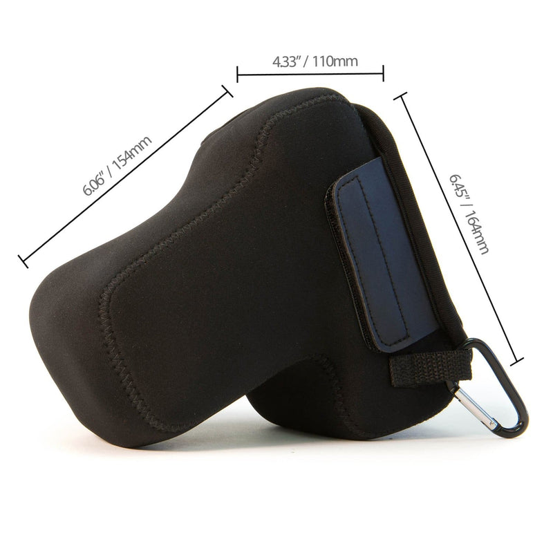MegaGear Nikon D3500, D3300, D3400, D5100, D5200, D5300, D5500, D5600 (18-55 mm) Ultra Light Neoprene Camera Case