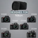 MegaGear Nikon D3500, D3300, D3400, D5100, D5200, D5300, D5500, D5600 (18-55 mm) Ultra Light Neoprene Camera Case