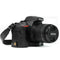 MegaGear Nikon D5600, D5500 Ever Ready Leather Camera Half Case and Strap