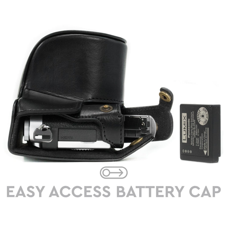 Custodia In Neoprene MegaGear Per Fotocamera Panasonic Lumix - Morbida, Imbottita, Antigraffio, Compatibile Con Modelli DC-GX950, GF10, GX85 E Altri - Foto 7