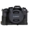 MegaGear Panasonic Lumix DMC-G85, G8, G80, G81 (12-60mm) Ever Ready Leather Camera Case and Strap