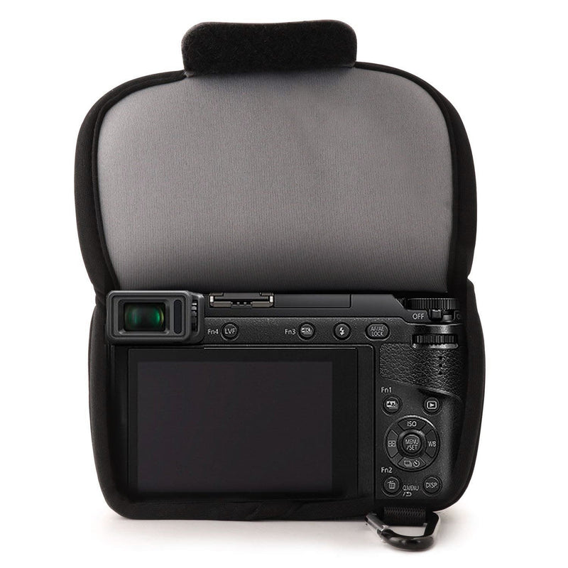 MegaGear Panasonic Lumix DMC-GX85, DMC-GX80 (14-140mm) Ultra Light Neoprene Camera Case