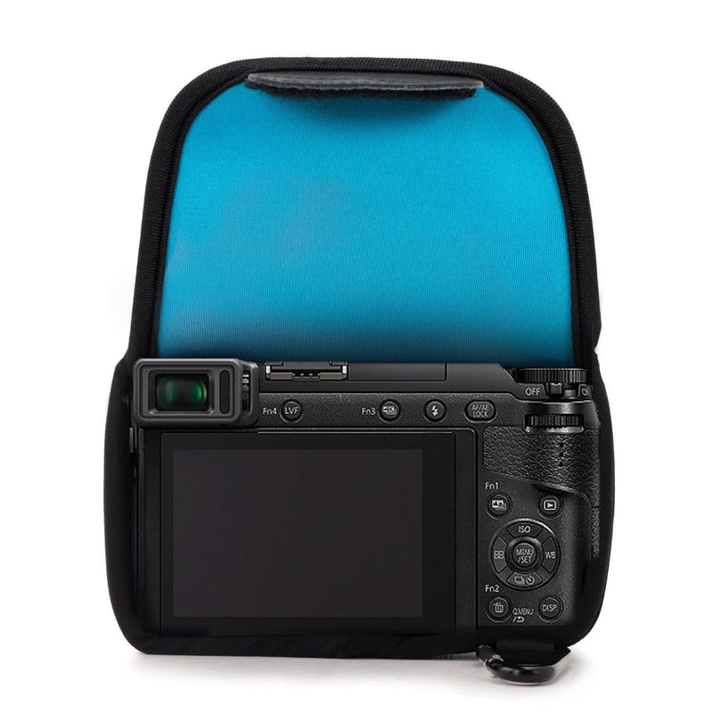 MegaGear Panasonic Lumix DMC-GX85, DMC-GX80 (14-140mm) Ultra Light Neoprene Camera Case