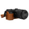 MegaGear Sony Alpha A6600 Ever Ready Leather Camera Half Case