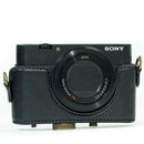 MegaGear Sony Cyber-shot DSC-HX95, DSC-HX99, DSC-HX80, DSC-HX90V Ever Ready Leather Camera Case with Strap