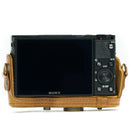 MegaGear Sony Cyber-shot DSC-HX95, DSC-HX99, DSC-HX80, DSC-HX90V Ever Ready Leather Camera Case with Strap