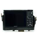 MegaGear Sony Cyber-shot DSC-HX95, DSC-HX99, DSC-HX80, DSC-HX90V Ever Ready Leather Camera Case with Strap