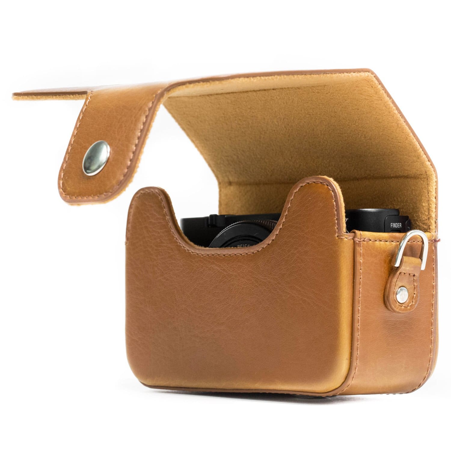 MegaGear Sony Cyber-shot DSC-HX80, DSC-HX90V Camina De Neopreno Ultra Luz, Con Carabiner-Gray