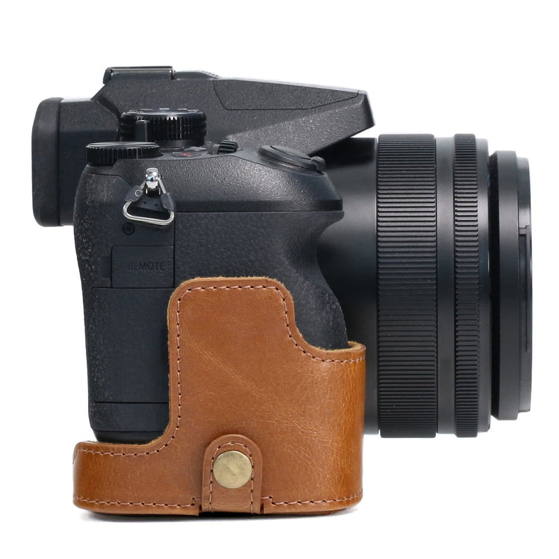 MegaGear Sony Cyber-shot DSC-RX10 IV, DSC-RX10 III Ever Ready Leather Camera Case with Carrying Strap and Battery Access Black MG760 MegaGear Sony Cyber-shot DSC-RX10 IV, DSC-RX10 III Ever Ready Leather Camera Case with Carrying Strap and Battery Access Black MG760