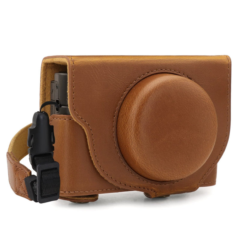 MegaGear Sony Cyber shot DSC RX100 VII Ever Ready Leather Camera Case megagear-sony-cyber-shot-dsc-rx100-vii-ever-ready-leather-camera-case