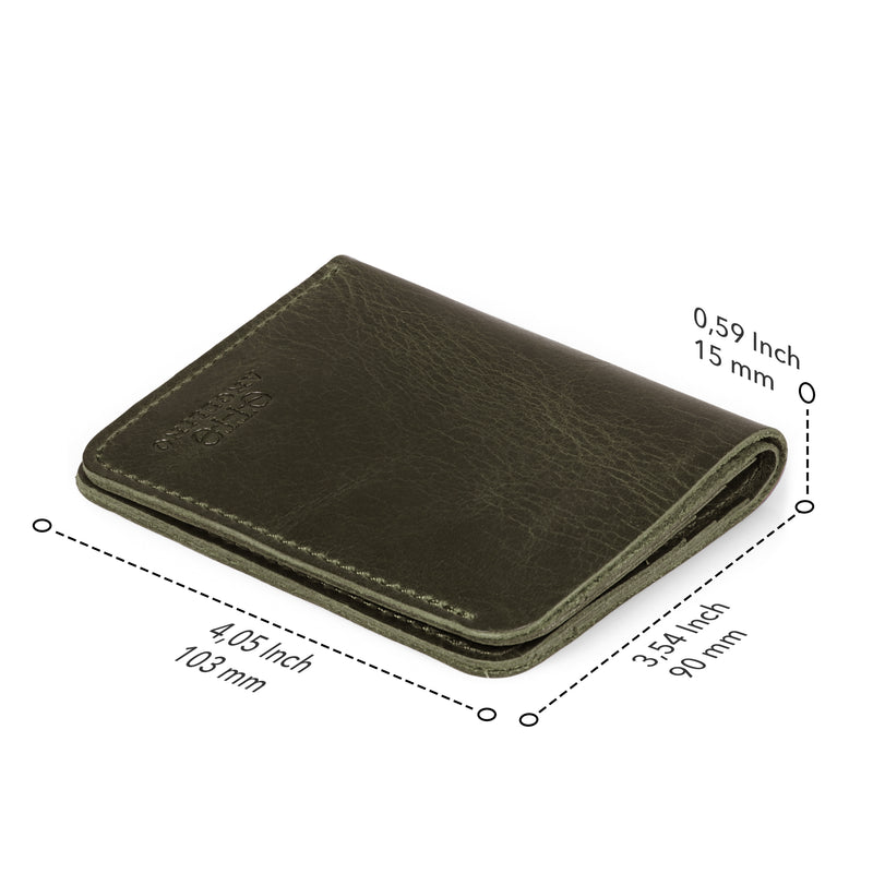 Leather Zip Wallet - Moore & Giles