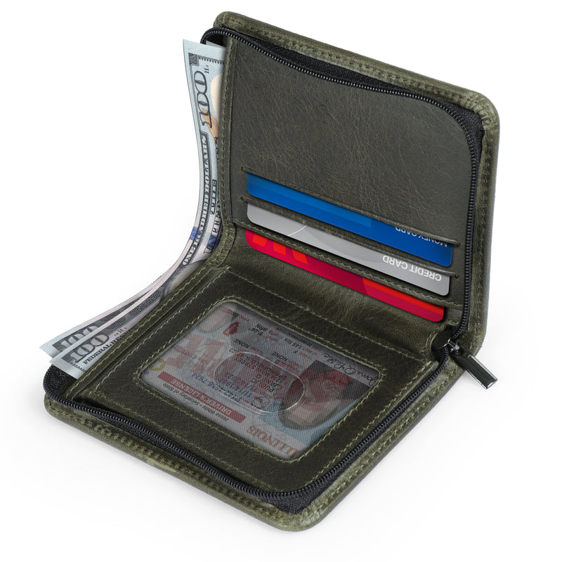 Men Short Wallet Snap Purse Bag with Credit ID Card Holder Pocket