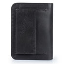 Otto Angelino RFID Blocking Men Zippered Bifold Wallet, Italian Top Grain Leather, Slim Travel Comfort, Credit Card Holder