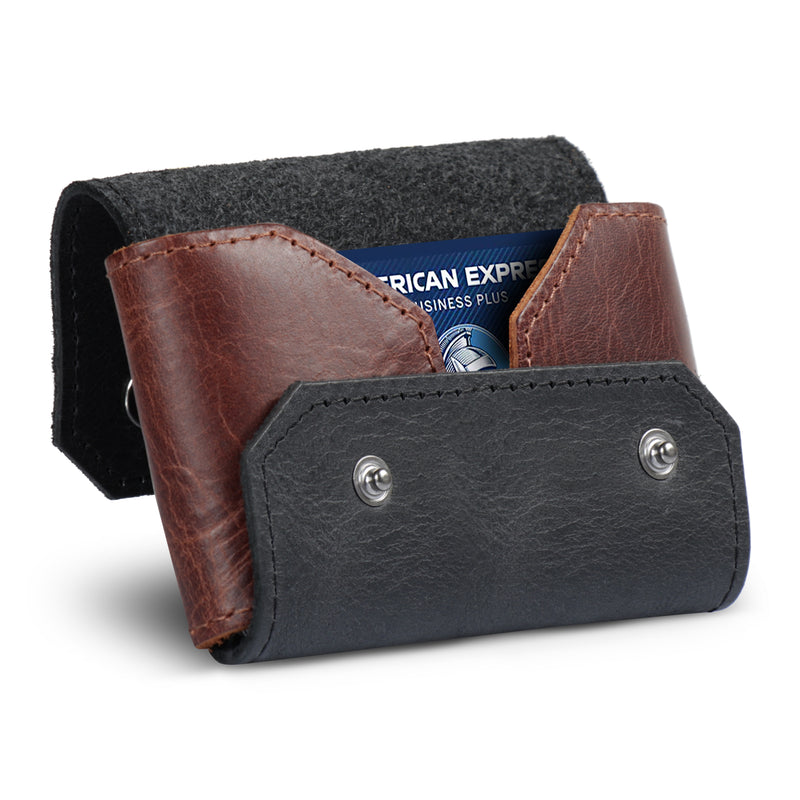 Fashion Snap Button Men's Short Wallet Vintage Leather Coin Purse Tri Fold  Card Holder Zipper Male Money Wallet