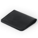 Otto Angelino Top Grain Leather Ultra Slim Bifold Card and Cash Wallet, Unisex