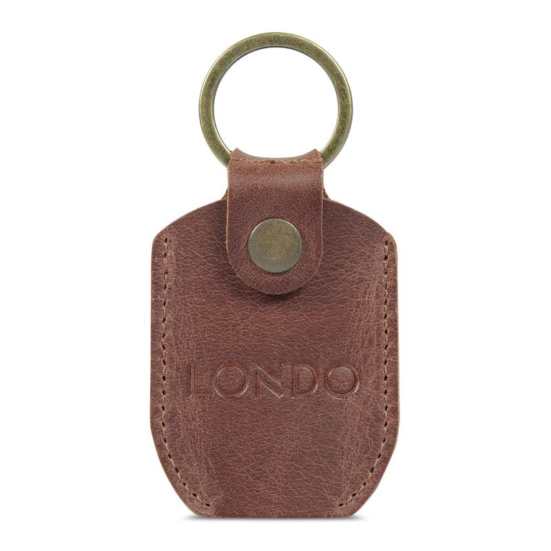 Londo Top Grain Leather Case with Keyring for Trezor One Bitcoin Wallet Unisex