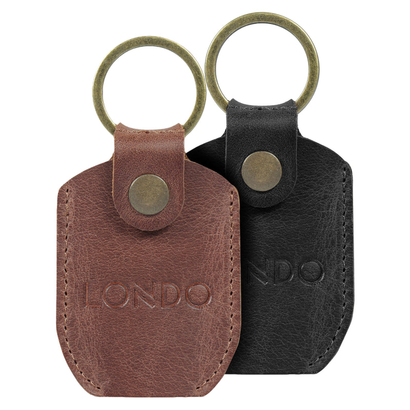 Londo Top Grain Leather Case with Keyring for Trezor One Bitcoin Wallet Unisex