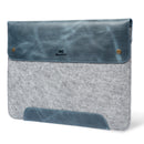 MegaGear Fine Leather and Fleece Sleeve Bag for MacBook Pro, MacBook Air and iPad Case