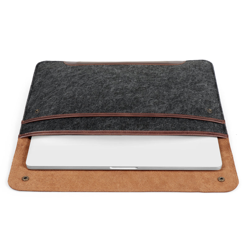 Londo Top Grain Leather Sleeve Bohemian Bag for MacBook Pro MacBook Air and  – MegaGear Store