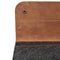 MegaGear Fine Leather and Fleece Sleeve Bag for MacBook Pro, MacBook Air and iPad Case