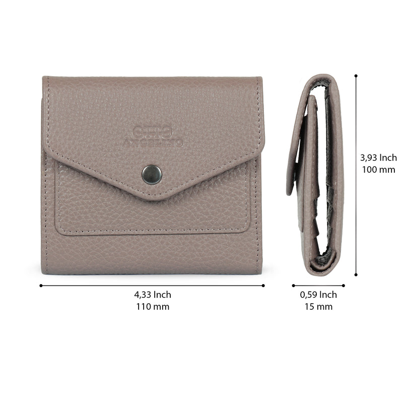 Otto Angelino Top Grain Leather Envelope Style Wallet