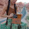 MegaGear Pebble Top Grain Leather Camera Messenger Bag for Mirrorless, Instant and DSLR Cameras