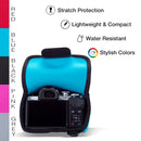 MegaGear Olympus OM-D E-M10 Mark IV Ultra Light Neoprene Camera Case, Bags, Accessories - Blue-5