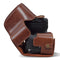 MegaGear Sony Alpha A7C Ever Ready Genuine Leather Camera Case, Bag and Accessories - Brown-3