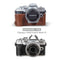 MegaGear Olympus OM-D E-M10 Mark IV Ever Ready Genuine Leather Camera Case, Bag and Accessories - Brown-4