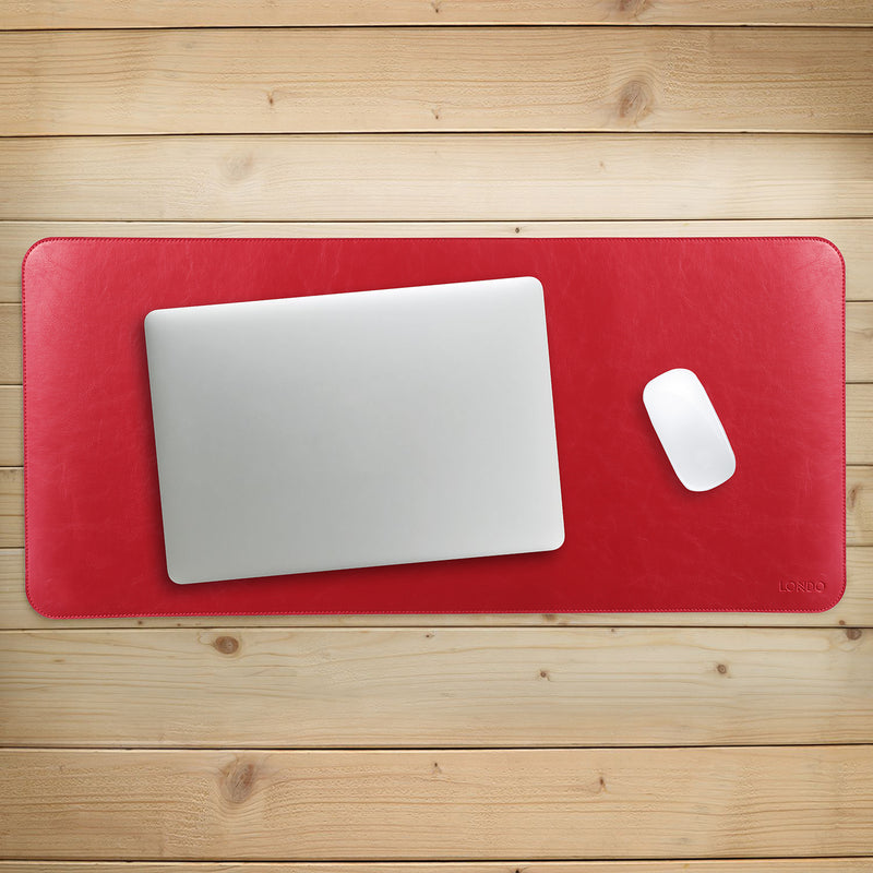 Leather Desk Mat, Leather Table Mat, Extended Mouse Pad, Leather