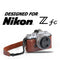 MegaGear Nikon Z fc Ever Ready Genuine Leather Camera Half Case
