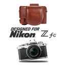 MegaGear Nikon Z fc (16-50mm) Ever Ready Genuine Leather Camera Case