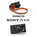 MegaGear Sony ZV-E10 Ever Ready Genuine Leather Camera Half Case