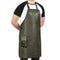 Otto Angelino Top Grain Leather Apron Woodworking, Cooking, Chef, Barista, Christmas Workshop with Tool Pockets