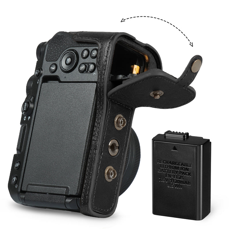 MegaGear Nikon Z30 Ever Ready Top Grain Leather Camera Case and Bag