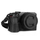 MegaGear Nikon Z30 Genuine Leather Camera Half Case and Strap