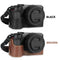 MegaGear Nikon Z30 Genuine Leather Camera Half Case and Strap