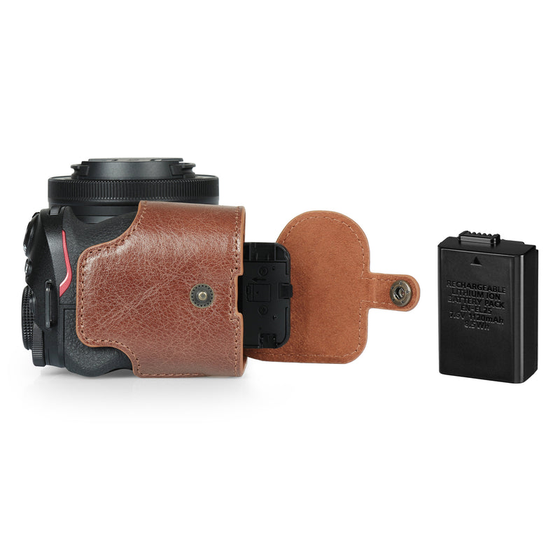 MegaGear Nikon Z5 (24-50mm Lens) Ever Ready Genuine Leather Camera Cas –  MegaGear Store