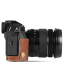 MegaGear Fujifilm X-T5 (16-80 mm) Ever Ready Genuine Leather Camera Case